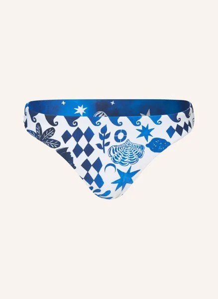 Двусторонние плавки бразильского бикини Corfu. Seafolly, синий