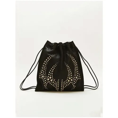 Ресейл сумка женская Alexander Wang, Leather Bag , Черный, Хорошее