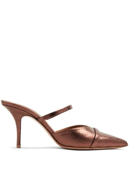 Malone Souliers мюли Frankie 70, коричневый