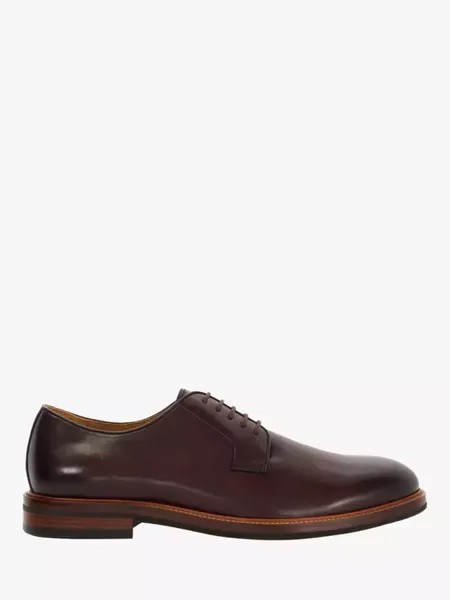Оксфорды Dune Savoye Leather, цвет bordo/leather