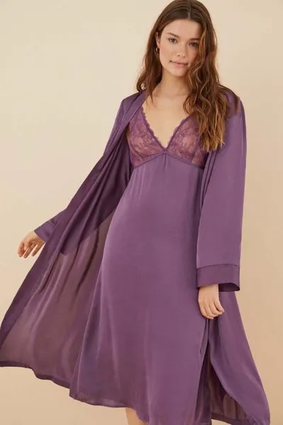 Женский секретный халат SENSE 2 women'secret, фиолетовый