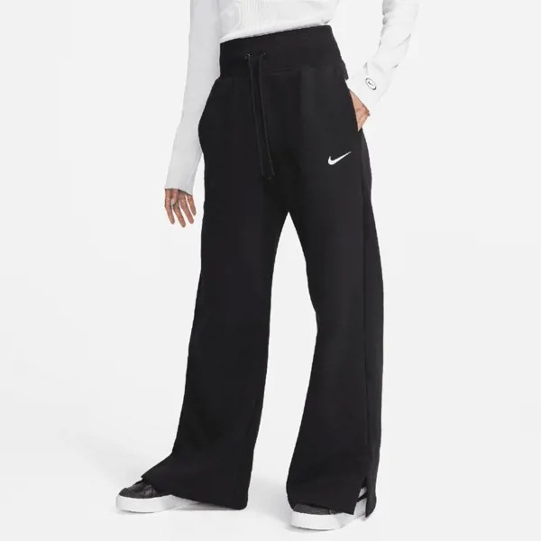 Nike Женские широкие брюки Nike Sportswear Phoenix Fleece HR (010)