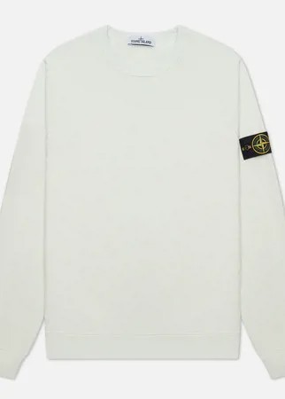 Мужская толстовка Stone Island Classic Crew Neck Garment Dyed OLD, цвет белый, размер XL