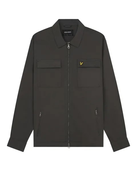 Межсезонная куртка Lyle & Scott, темно-серый