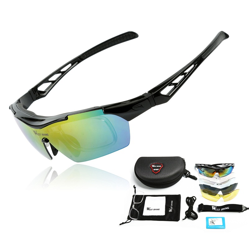 Солнцезащитные очки мужские West biking YP0703116 разноцветные
