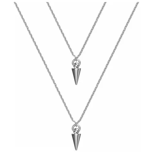 Серебряное колье 0320385-00245 38