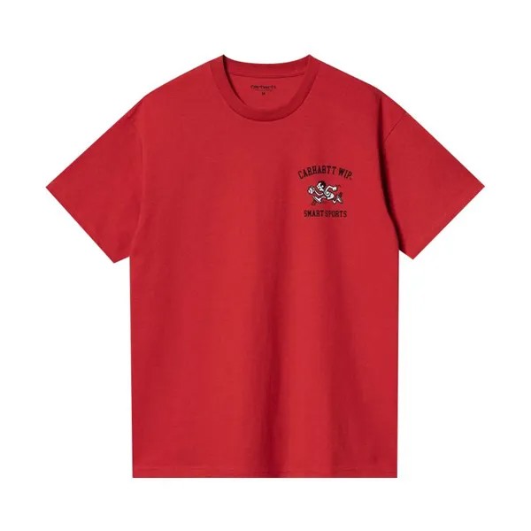 Футболка Carhartt WIP Short-Sleeve Smart Sports T-Shirt, красный