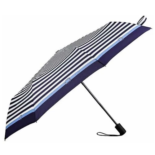 Зонт складной женский Doppler 744865D Stripes Blue