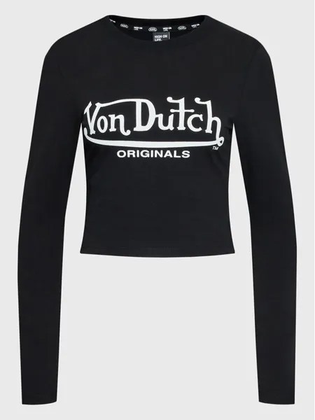 Узкая блузка Von Dutch, черный