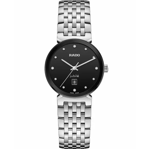 Наручные часы RADO, черный, серебряный