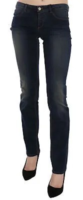 Джинсы CNC COSTUME NATIONAL Синие джинсы скинни с заниженной талией s. W26 Рекомендуемая розничная цена: 400 долларов США.