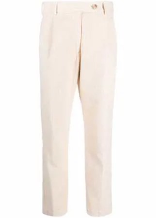 Semicouture off-centre button trousers