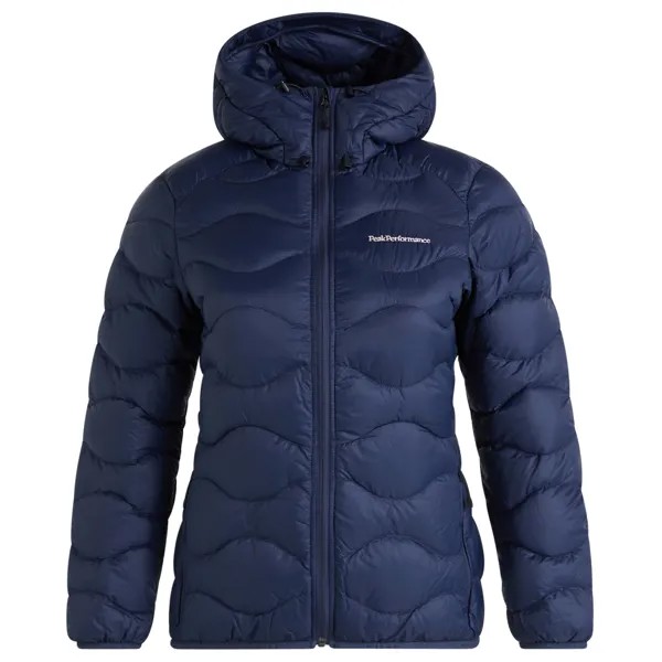 Пуховик Peak Performance Women's Helium Down Hood, цвет Blue Shadow