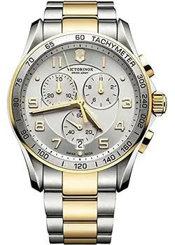 Швейцарские наручные  мужские часы Victorinox Swiss Army 241687. Коллекция Chrono Classic