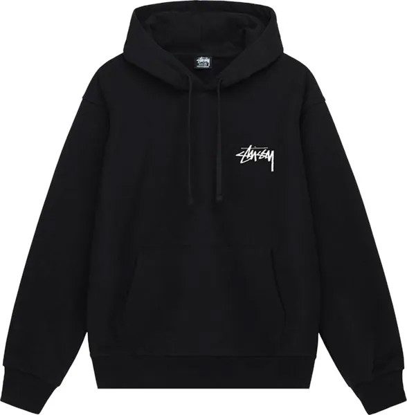 Худи Stussy 8 Ball Fade Hoodie 'Black', черный