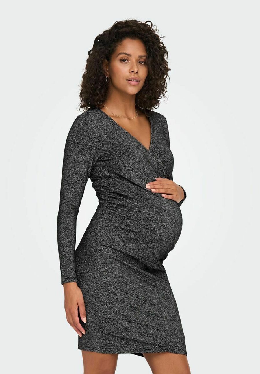 Платье из джерси ONLY MATERNITY, черный