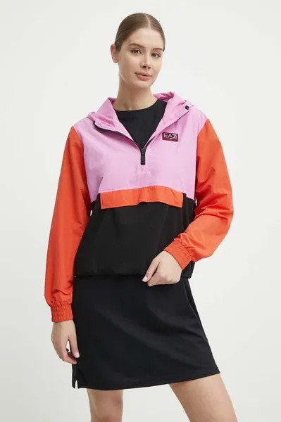 Куртка EA7 Emporio Armani, розовый