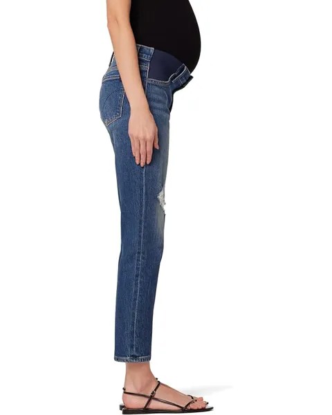 Джинсы Joe's Jeans Lara Crop Maternity, цвет Burden Destructed