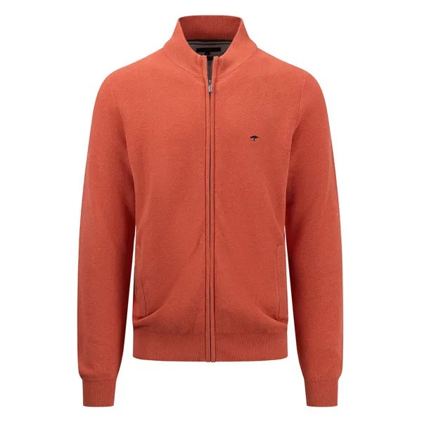 Свитер Fynch Hatton 1413223 Full Zip, оранжевый