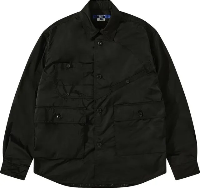 Рубашка Junya Watanabe Oxford 'Black', черный