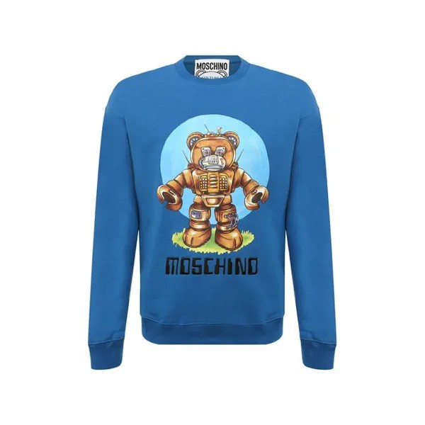 Хлопковый свитшот Moschino