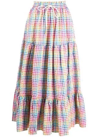 Mira Mikati юбка в клетку