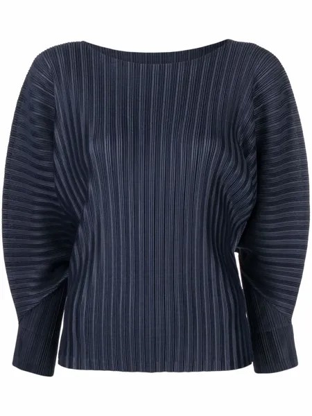 Pleats Please Issey Miyake плиссированная блузка Monthly Colours January