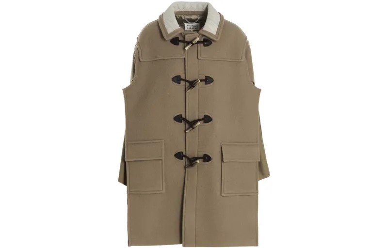 Пальто женское коричневое Maison Margiela