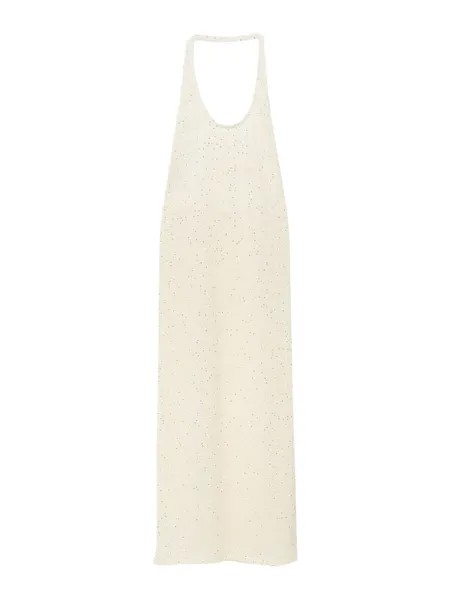 Летнее платье Pull&Bear, экрю