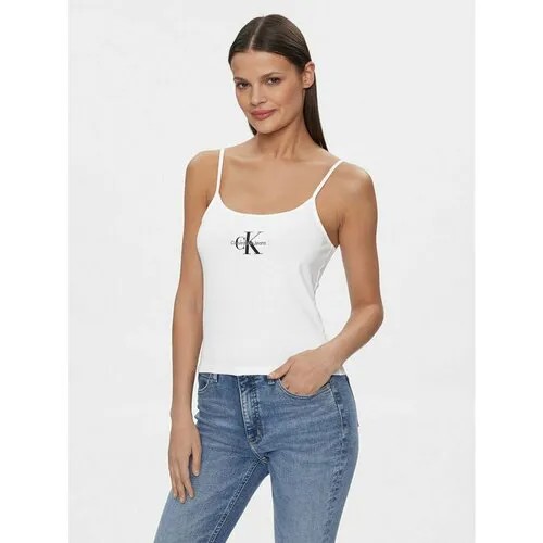 Топ Calvin Klein Jeans, размер XS [INT], белый