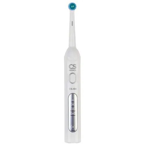 Вибрационная зубная щетка CS Medica CS-484, белый с серым