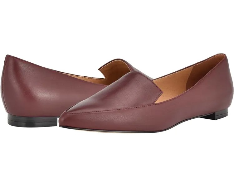 Лоферы Nine West Abay, цвет Dark Red Leather