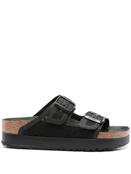 Birkenstock сандалии Arizona на платформе, черный
