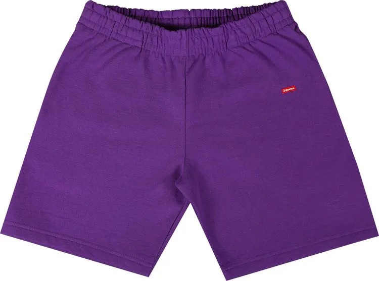 Спортивные шорты Supreme Small Box Sweatshort 'Purple', фиолетовый