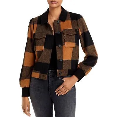 N:PHILANTHROPY Женская коричневая легкая куртка-рубашка Renzo L BHFO 1534