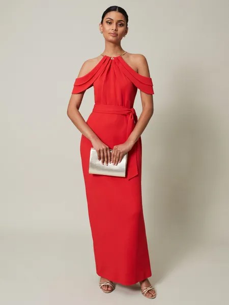 Платье макси Phase Eight Elaine, красное