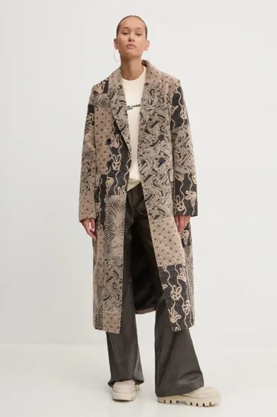 НИЗА пальто Desigual, бежевый