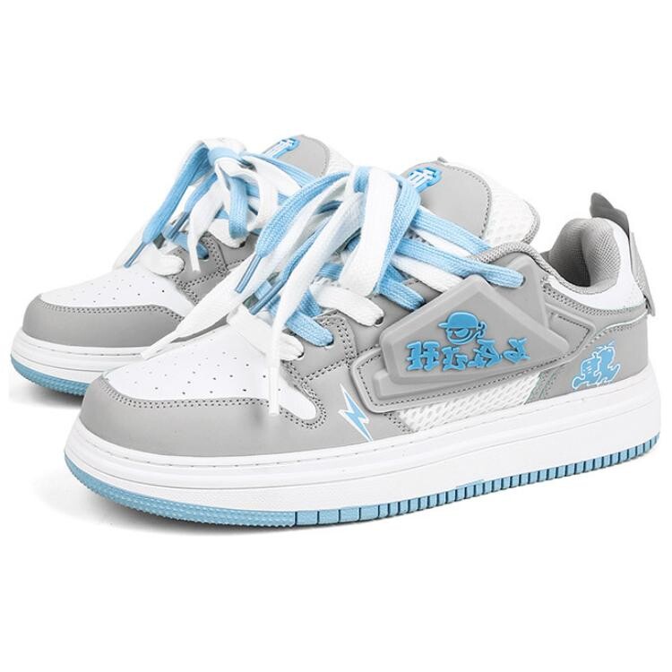 Кроссовки HLA JEANS Stylish Skateboarding Shoes Unisex Low-top, черный/белый