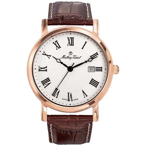 Наручные часы Mathey-Tissot City, коричневый