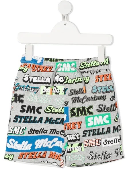 Stella McCartney Kids шорты с логотипом