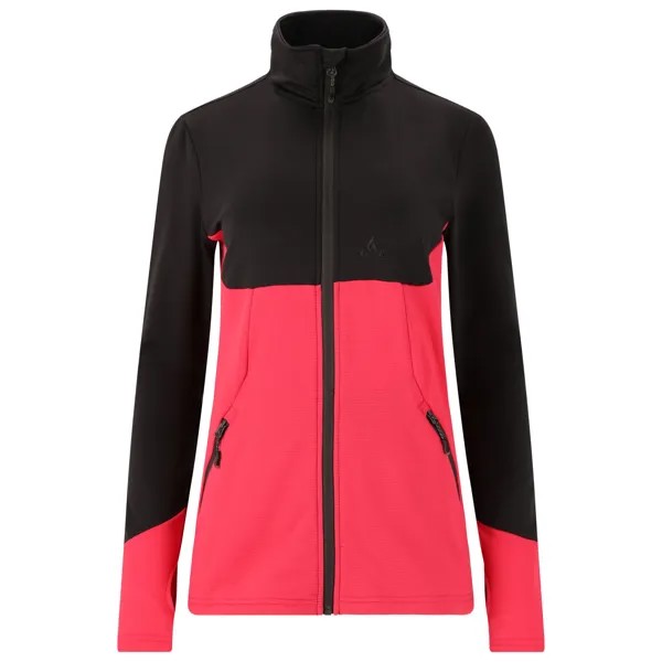 Флисовая жилетка Whistler Women's Cloudmont Full Zip Midlayer, цвет Geranium