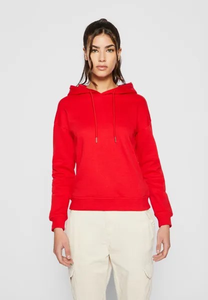 Толстовка с капюшоном Urban Classics Ladies Hoody, красный