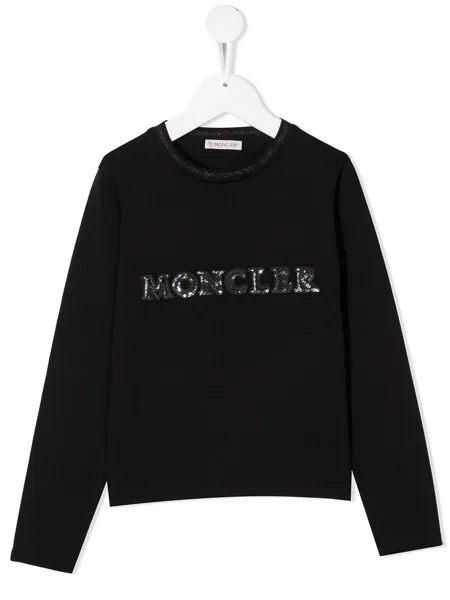 Moncler Enfant толстовка с логотипом