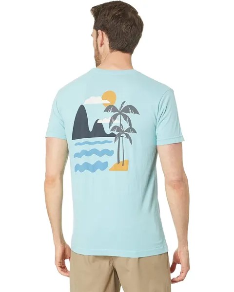 Футболка O'Neill Originals Aloha Hour Short Sleeve Tee, цвет Aqua Heather