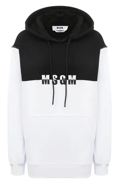 Хлопковое худи MSGM