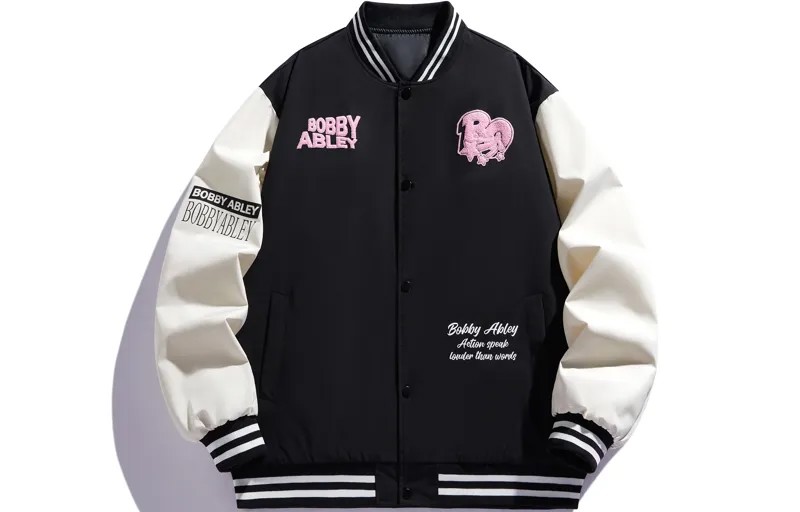 Бейсбольная куртка унисекс BOBBY ABLEY, Темно-синий