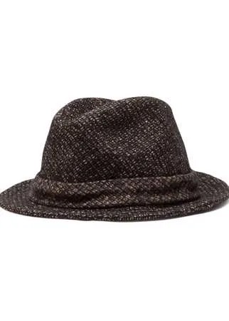 Dolce & Gabbana твидовая шляпа-федора