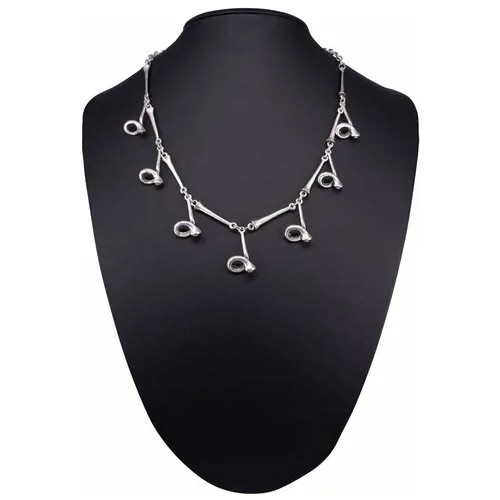 Колье OTOKODESIGN, серебристый
