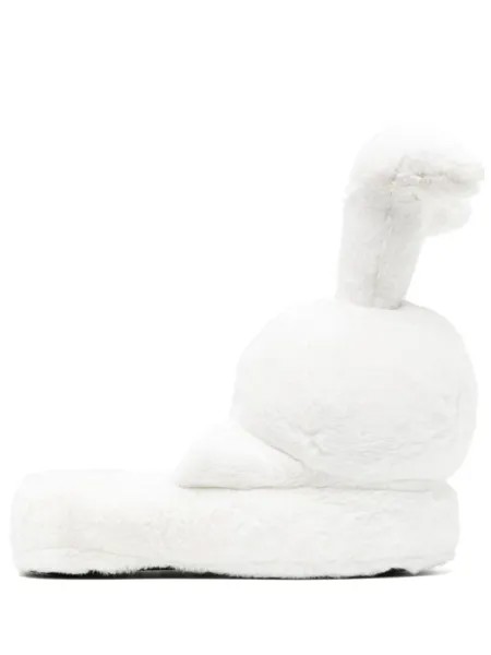 Natasha Zinko слиперы Bunny Head, белый