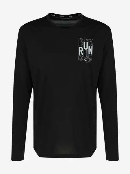 Лонгслив мужсклй PUMA Run, Черный